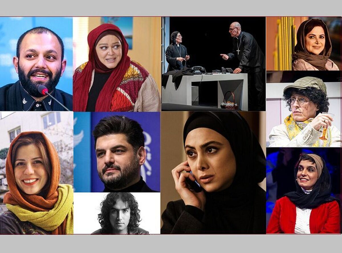 از سارا بهرامی تا آزاده صمدی و صابر ابر از سارا بهرامی تا آزاده صمدی و صابر ابر